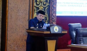 Gubernur Jambi Al Haris menghadiri rapat paripurna DPRD Provinsi Jambi