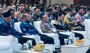 Gubernur Jambi, Al Haris saat menghadiri Rakornas pengelolaan sampah dalam rangka peringatan Hari Lingkungan Hidup Sedunia Tahun 2025