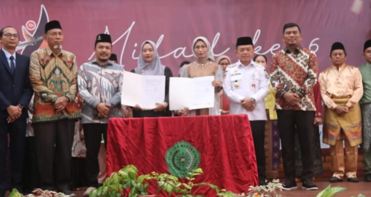 Gubernur Jambi Al Haris saat menghadiri acara Puncak Milad ke-6 Universitas Muhammadiyah Jambi