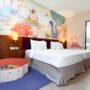 Kamar tematik untuk anak-anak yang ada di Rumah Kito Resort Hotel Jambi