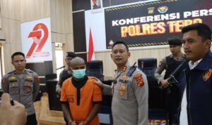 Pelaku pencurian dengan kekerasan yang berhasil diamankan Polres Tebo