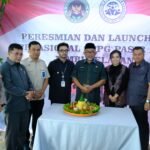 Sekda Provinsi Jambi Sudirman saat meresmikan SPPG Makan Bergizi Gratis di Kelurahan Pasir Putih, Kecamatan Jambi Selatan, Kota Jambi