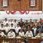 Gubernur Jambi Al Haris saat menghadiri rapat konsolidasi nasional dan percepatan operasionalisasi Koperasi Merah Putih di Bali