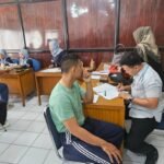 Pemeriksaan kesehatan atlet Jambi jelang mengikuti PON Bela Diri di Kudus