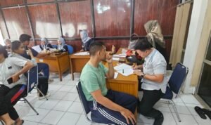 Pemeriksaan kesehatan atlet Jambi jelang mengikuti PON Bela Diri di Kudus