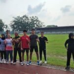 Atlet karate andalan Forki Jambi yang dipersiapkan untuk PON Bela Diri di Kudus