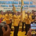 Cek Endra kembali terpilih memimpin Golkar Jambi dalam Musda, Sabtu (06/09/2025)