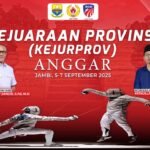 Pengprov IKASI Jambi akan menggelar Kejurprov anggar 2025 untuk memberikan kesempatan atlet berkompetisi dan ajang seleksi mencari bibit atlet Jambi