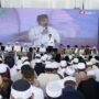 Gubernur Jambi, Al Haris saat menghadiri acara peringatan Maulid Nabi Muhammad SAW 1447 H di Ponpes Kumpeh Daaru At-Tauhid, Kabupaten Muaro Jambi