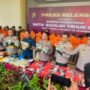 Ekspos hasil Operasi Antik Siginjai 2025 yang digelar Polda Jambi dan jajaran