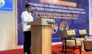 Ketua SMSI Provinsi Jambi Mukhtadi Putranusa