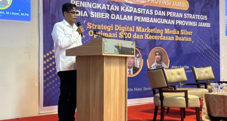 Ketua SMSI Provinsi Jambi Mukhtadi Putranusa