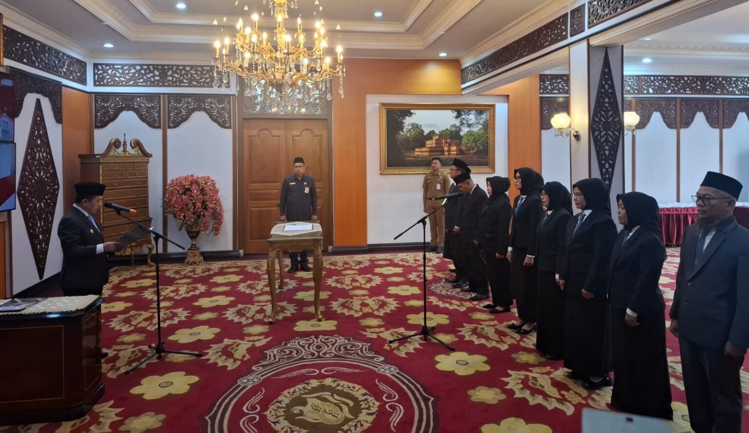 al haris lantik kepsek