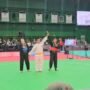 Pesilat Jambi Zafi Arza yang turun di kelas H putra PON Bela Diri Kudus, usai mengalahkan lawannya dari Sumsel