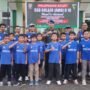 Tim SSB Golazo U-10 foto bersama Dandenpom 2 Jambi Letkol CPM Suntoro