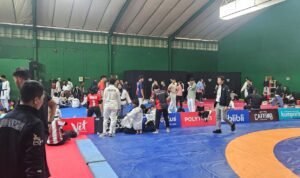 Persiapan atlet jelang pertandingan di PON Bela Diri Kudus Persiapan atlet jelang pertandingan di PON Bela Diri Kudus