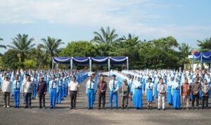 pengukuhan siswa baru sma titian teras