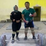 Muhammad Ripqi Ramadhan dan Jihan Syafitri, dua lifter andalan Jambi siap berlaga di event internasional Islami Solidarita Games (ISG) di Arab Saudi