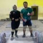 Muhammad Ripqi Ramadhan dan Jihan Syafitri, dua lifter andalan Jambi siap berlaga di event internasional Islami Solidarita Games (ISG) di Arab Saudi