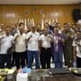 Ketua dan pengurus KONI Jambi foto bersama usai rakor jelang Porprov Jambi tahun 2026 di Tanjung Jabung Barat