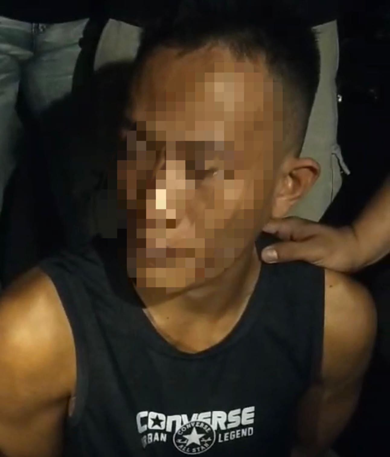 Salah satu pelaku curanmor di Sungai Duren yang berhasil ditangkap