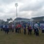 Suasana kejuaraan panahan Provinsi Jambi yang digelar di stadion Persitaj Tanjung Jabung Barat