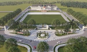 Ilustrasi lapangan Garuda di depan kantor Gubernur Jambi Ilustrasi lapangan Garuda di depan kantor Gubernur Jambi