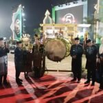 Gubernur Jambi Al Haris bersama Wakil Gubernur Abdullah Sani saat pembukaan Musabaqah Tilawatil Qur’an (MTQ) ke-54 Tingkat Provinsi Jambi di Kabupaten Muaro Jambi