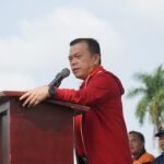 Gubernur Jambi Al Haris membuka Festival Olahraga Masyarakat Tradisional dan Kreasi Budaya Komite Olahraga Masyarakat Indonesia (KORMI) Provinsi Jambi Tahun 2025