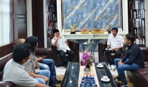 Pertemuan Wali Kota Jambi Maulana bersama Serikat Media Siber Seluruh Indonesia (SMSI) Provinsi Jambi Pertemuan Wali Kota Jambi Maulana bersama Serikat Media Siber Seluruh Indonesia (SMSI) Provinsi Jambi