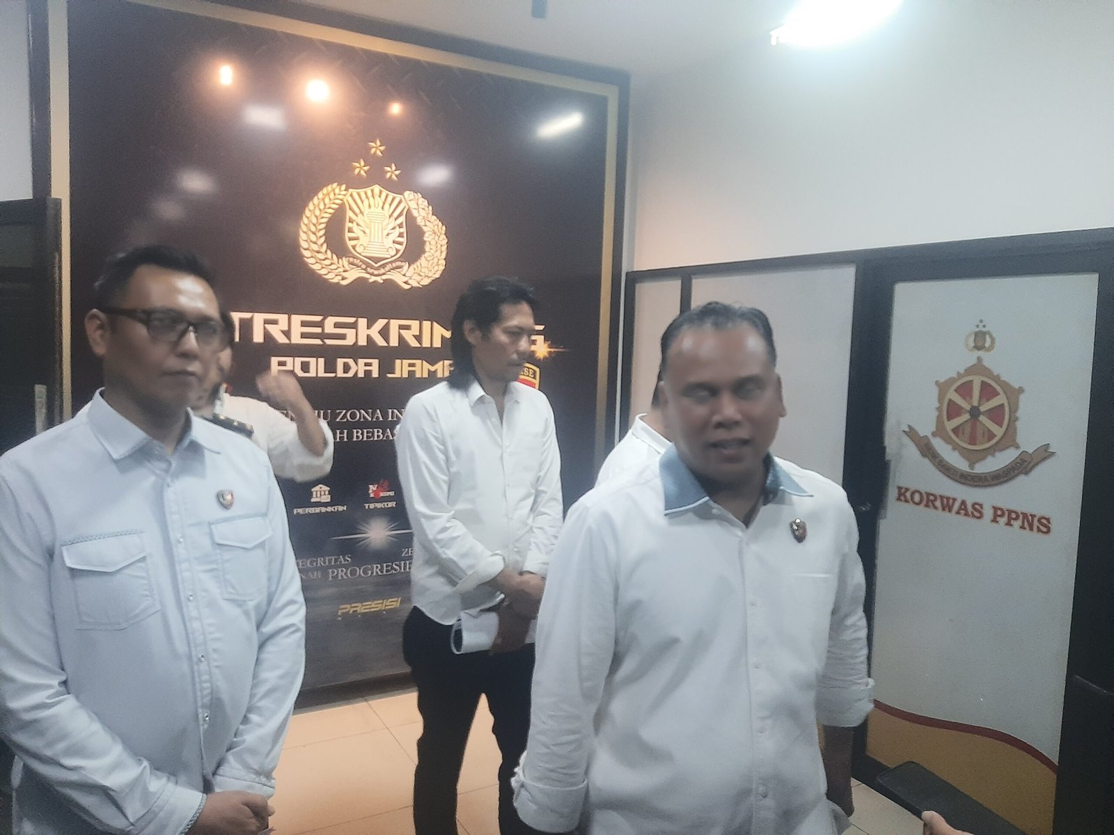 Direktur Reskrimsus Polda Jambi, Kombes Pol Taufik Nurmandia