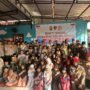 Dirreskrimsus Polda Jambi Kombes Taufik Nurmandia foto bersama anak yatim dari Yayasan Cinta Harapan Yatim Rumah Cahaya