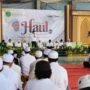 Gubernur Jambi Al Haris saat menghadiri Haul ke-9 Tuan Guru KH Helmi Abdul Majid di Pondok Pesantren Kumpeh Daaru Attauhid, Kabupaten Muarojambi