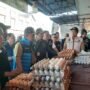 Wakil Gubernur Jambi Abdullah Sani bersama tim Satgas Pangan Provinsi Jambi melakukan pemantauan harga dan ketersediaan bahan pokok (bapok) di Pasar Tradisional Angso Duo