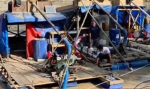 Aktivitas penambangan emas tanpa izin (PETI) di Kecamatan Sumay yang digagalkan Polres Tebo