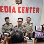 Kabid Humas Polda Jambi, Kombes Pol Erlan Munaji memberikan keterangan terkait kasus tanah longsor di lokasi PETI