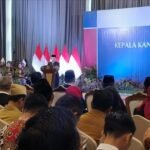 Gubernur Jambi Al Haris saat menghadiri pengukuhan Kepala Kantor Perwakilan Bank Indonesia Provinsi Jambi