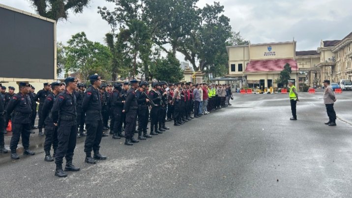 Polda Jambi dan jajaran mengerahkan ratusan personel untuk pengamanan Imlek 2026 dan long weekend