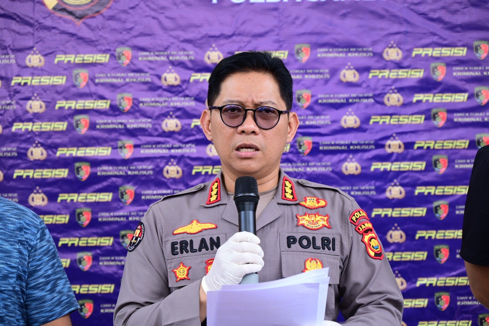 Kabid Humas Polda Jambi Kombes Pol. Erlan Munaji