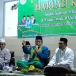 Wakil Gubernur Jambi Abdullah Sani memberikan tausiah saat Harlah ke-4 dan Wisuda Tahfidz Pondok Pesantren Al-Kautsar Jambi, di Desa Pematang Gajah, Kecamatan Jambi Luar Kota, Kabupaten Muaro Jambi