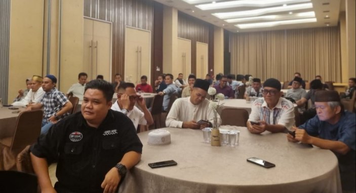 Undangan yang hadir acara buka puasa bersama SMSI Provinsi Jambi