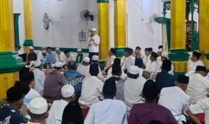 Safari Ramadhan Gubernur Jambi, Al Haris di Masjid Al Falah, Desa Empelu, Kecamatan Tanah Sepenggal, Kabupaten Bungo