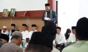 Wakil Gubernur Jambi, Abdullah Sani saat Safari Ramadhan di Kabupaten Tanjung Jabung Timur