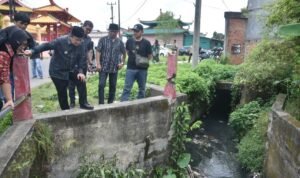 maulana tinjau rawa terdampak banjir