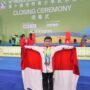 Zivan Abimanyu Rasendria, atlet wushu Jambi yang berhasil meraih dua medali perak di Kejuaraan Dunia Junior di Tianji, Tiongkok