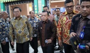 Gubernur Jambi, Al Haris saat menghadiri Entry Meeting Pemeriksaan Laporan Keuangan Pemerintah Daerah (LKPD) Tahun 2025 yang digelar BPK RI