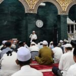Gubernur Jambi Al Haris saat menggelar safari subuh di Masjid Ar Raudhah, Telanaipura, Kota Jambi