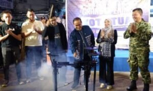 Kota Tua Wali Kota Jambi, Maulana meresmikan kawasan wisata kuliner Kota Tua yang merupakan destinasi unggulan di Kota Jambi