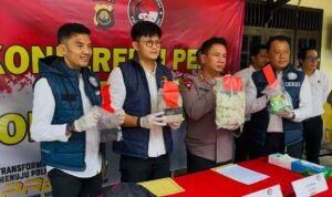 Sabu dan ekstasi Polresta Jambi