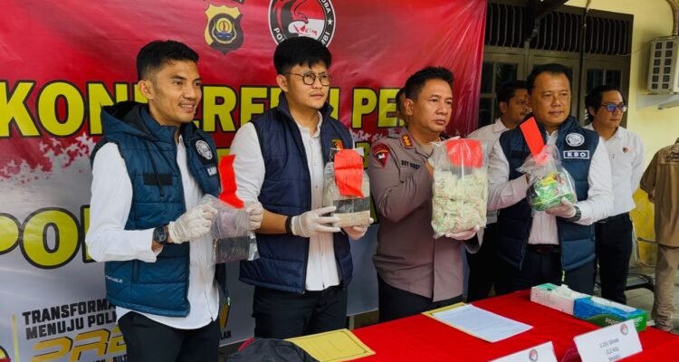 Sabu dan ekstasi Polresta Jambi